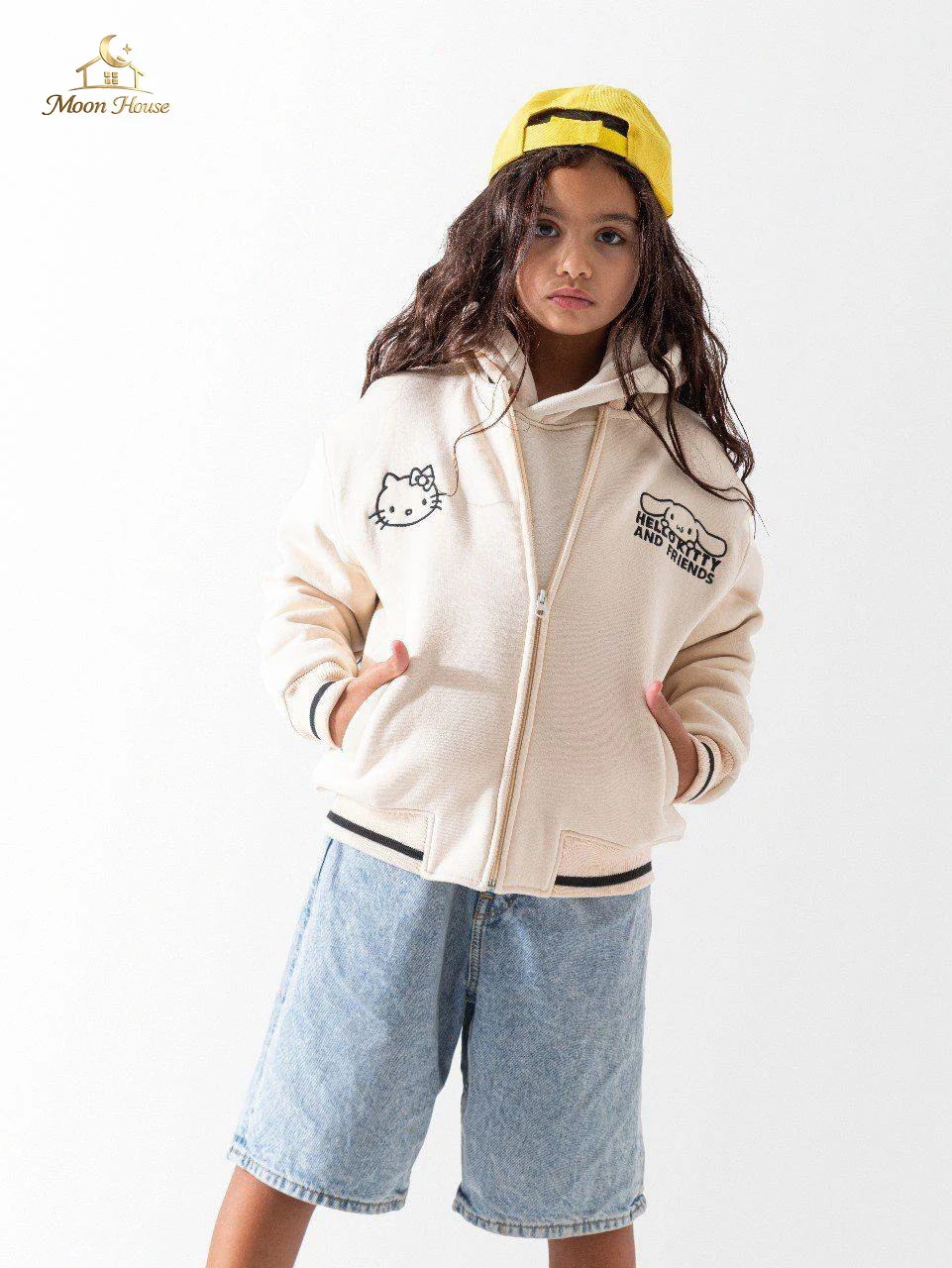 جاكيت Sotra بيسبول بناتي Hello Kitty Friends - الصورة 4